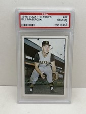 Top 10 Bill Mazeroski Baseball Cards 29