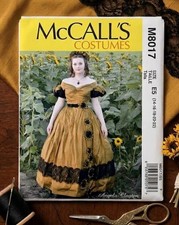 McCalls Costumes 8017 Antebellum Ball Gown Pattern Angela Clayton 14 16 18 20 22