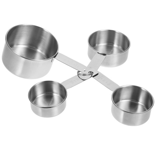 Cuchara medidora de alimentos taza para hornear cucharas frías tazas de acero inoxidable