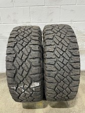 2x Lt27565r18 Goodyear Wrangler Duratrac Rt 1632 123 R Used Tires 2756518 2x Lt27565r18 Goodyear Wrangler Duratrac Rt 1632 123 R Used Tires 2756518