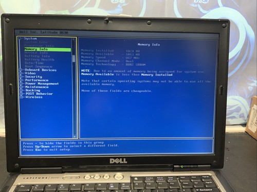 2 Dell Latitude D620/630 Duo 1GB RAM NO OS/SSD/HDD Laptop Notebook PC U15 - Picture 3 of 18