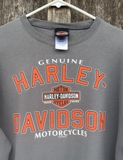 Vintage Harley Davidson Red Rock 1 Las Vegas Crewneck Sweatshirt Men s L Large