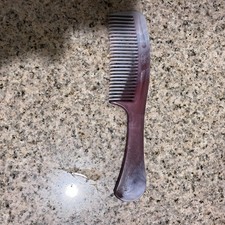 Vintage Goody 8.5" Unbreakable Comb Purple Ombr Retro Old School Prop