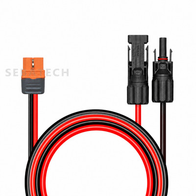 10 AWG XT60i Female to Solar Connector Solar Panel Extension Charging Cable