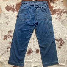 Hercules 1930s Vintage Buckle Back Painter Pants 34W