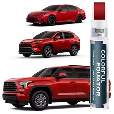 Touch Up Paint Barcelona Red Pearl 3R3 for Toyota Camry Corolla Tacoma Red 1