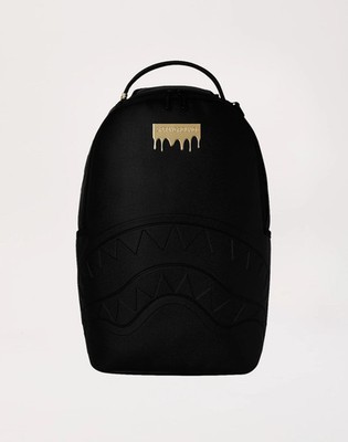 B8380 mens Sprayground Gold Brick Luxe Backpack