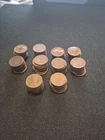 100! Vintage 1940s & 50s Lincoln Wheat Penny Coins. All Mints!