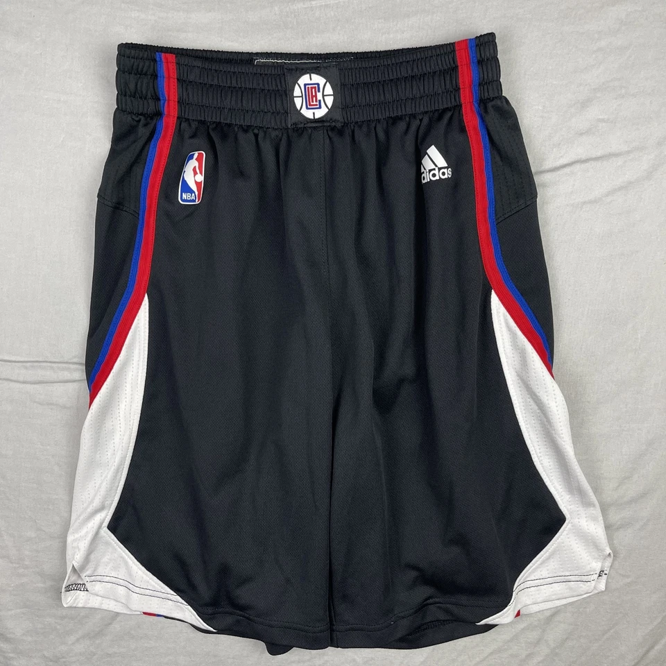 Los Angeles Clippers Shorts Mens Small Adidas Authentics Black NBA Basketball - Image 2 of 4