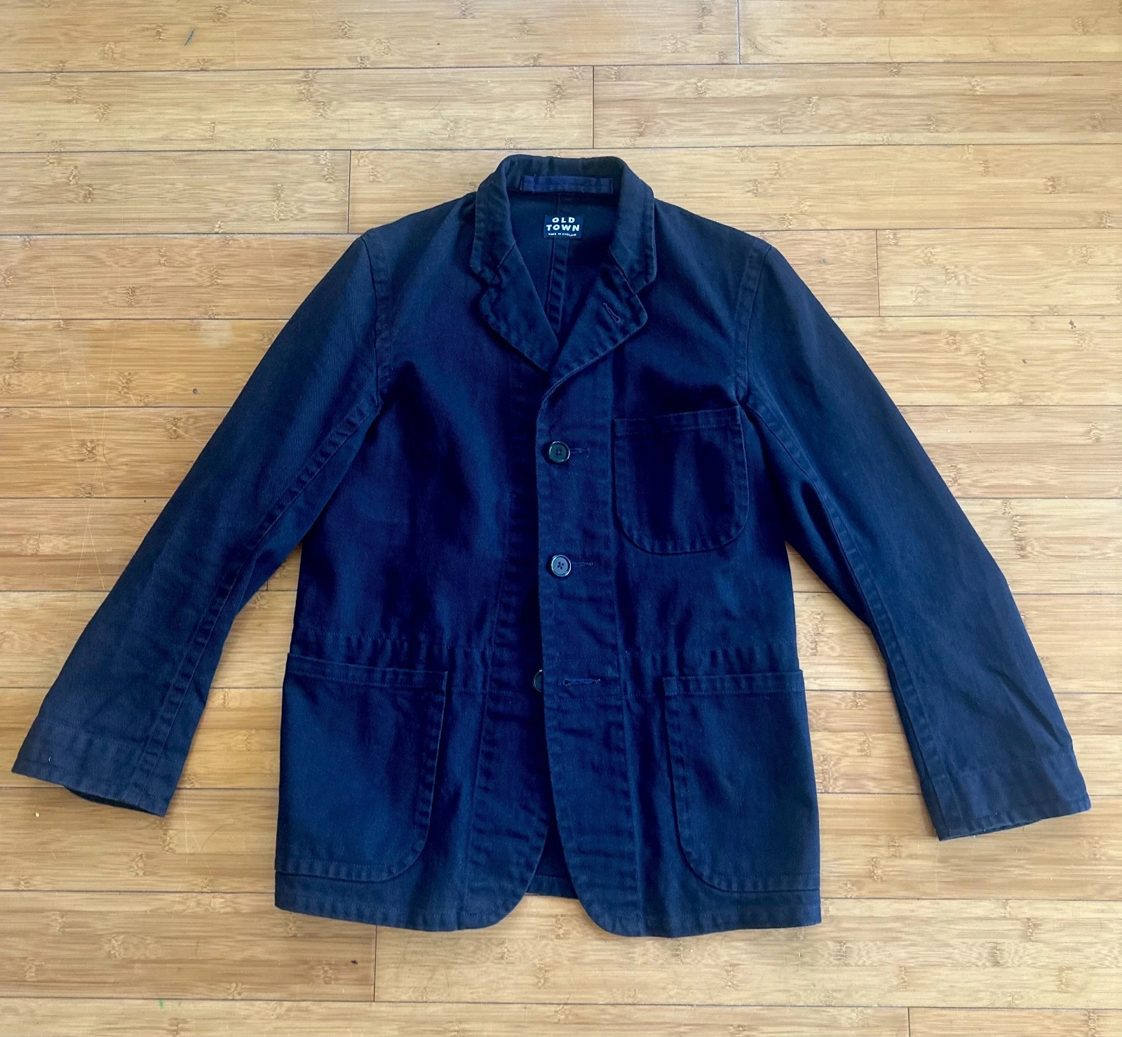 Old Town--Stanley Jacket--Made in England--Size 36 in Navy image 1