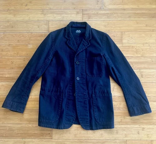 Old Town--Stanley Jacket--Made in England--Size 36 in Navy - product listing photo