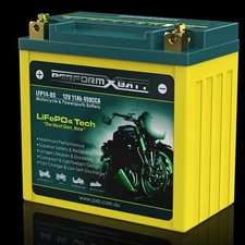 450CCA Lithium LiFePO4 Battery Hyosung GT250 R GT650 R S 2009 - 2016 YTX14-BS