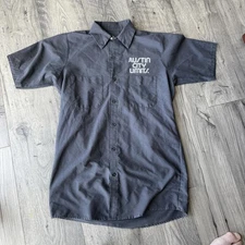 Rare Austin City Limits Double Sided Red Kap Work Shirt Mens S Free Fast Ship