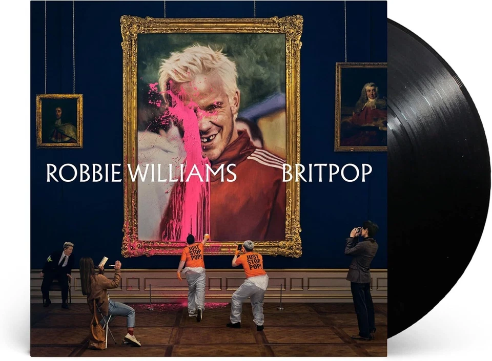 Robbie Williams Britpop (Vinyl) 12" Album (UK IMPORT) (PRESALE 02/06/2026) - Imagem 2 de 2