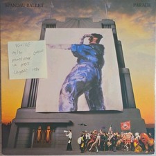 Spandau Ballet Parade Vinyl Record LP VG+/VG CDL 1473 1984