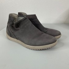 Dansko Lizette Gray Nubuck Leather Shoes Size 41