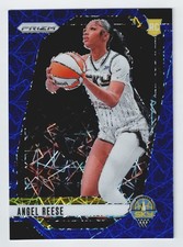 2024 Panini Prizm WNBA Angel Reese Rookie RC Blue Velocity #10 Sky, LSU