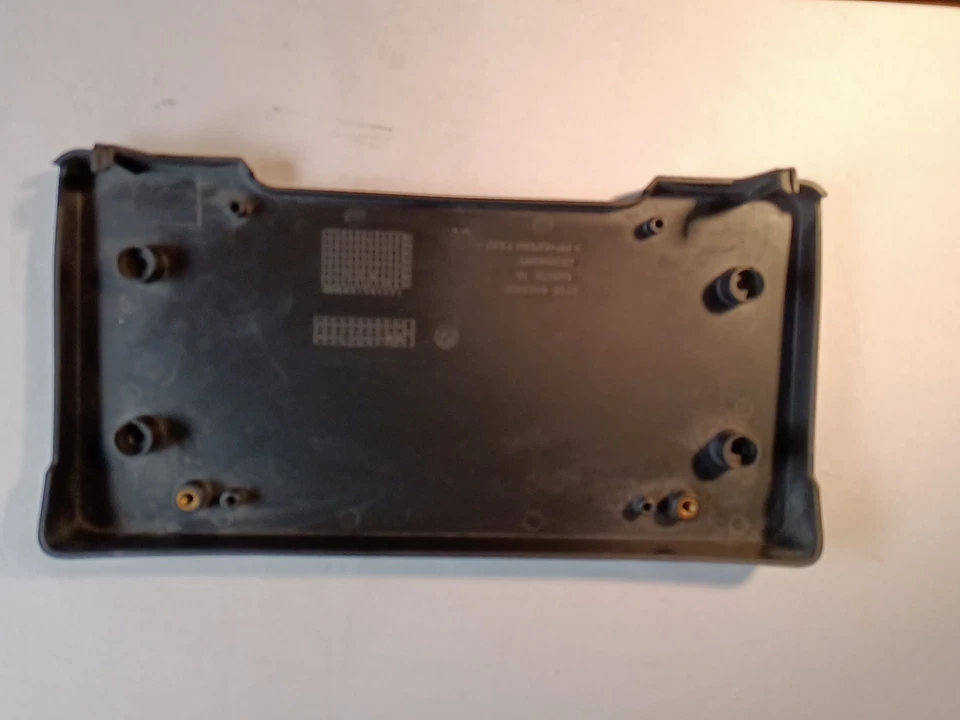 BMW 530e 2019 Front Bumper Center License Plate Bracket Holder 51139463485 OEM - Image 2 of 3