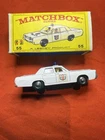 Matchbox Lesney No.55 Mercury Police Regular Wheel Blue Light VNMIB Boxed
