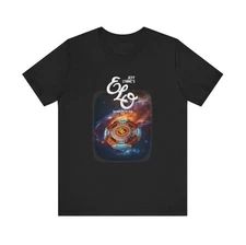 Jeff Lynne's ELO Over and Out Tour Shirt Unisex Garment-Dyed