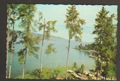 #ad DANAU TOBA SUMATRA UTARA INDONESIE VILLAS en 1971 EUR 9.80