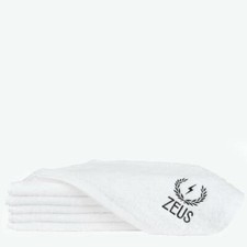 Zeus 100 Cotton Barber Shop Steam Towel, Long-Cut 6 Pack by Zeus