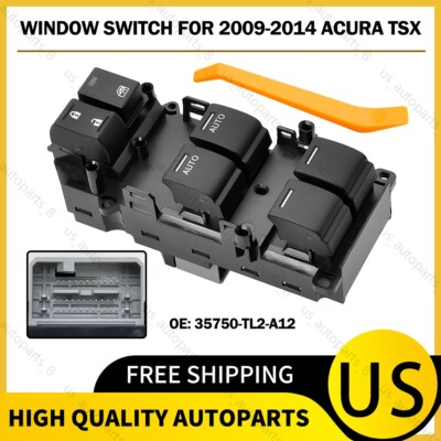 #ad #ad Electric Power Window Control Switch 35750 TL2 A12 For Acura TSX 2009 2010 2014 $18.99