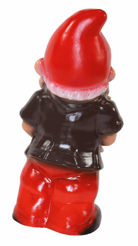 Gartenzwerg Deko Garten Figur Zwerg Maler mit Pinsel aus Kunststoff H 29 cm - Bild 5 von 5