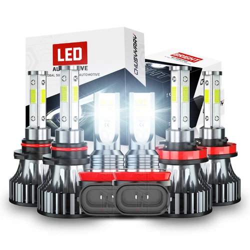 Para Honda Pilot 2006-2016 2017 2018 6x combo faros LED + kit de bombillas antiniebla - Imagen 1 de 17