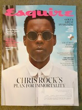 Esquire Magazine Summer 2021 CHRIS ROCK'S PLAN FOR IMMORTALITY GOLF'S GREAT AWAK