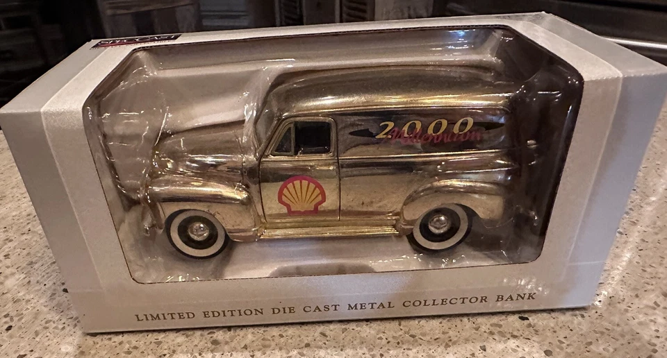 SpecCast 1952 Chevrolet Shell Bronze 23511 L.E. Die Cast Metal Collector Bank - Image 2 of 4