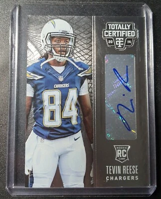 #146 - Tevin Reese - Totally Certified Football 2014 - LA Chargers - Auto - RC - Bild 1 von 3