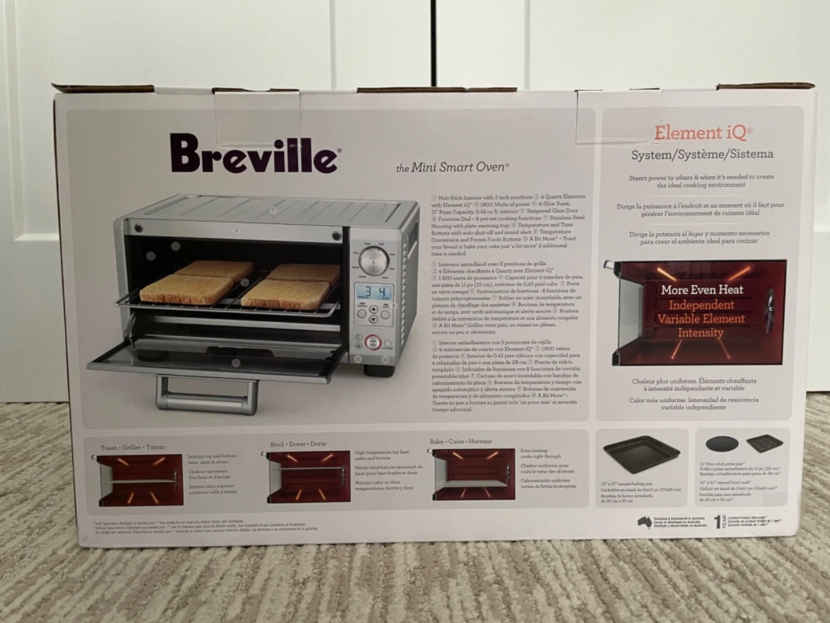 Breville Mini Smart Oven With Element IQ - BOV450XL