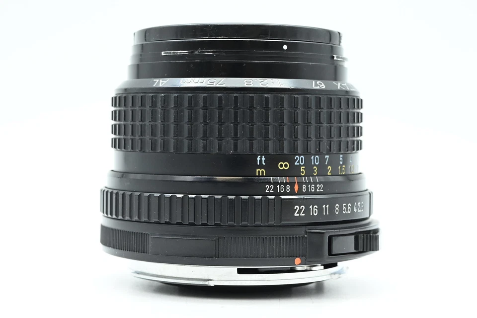 Lente Pentax 67 75mm f2.8 SMC AL 6x7 #726