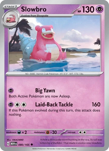 Slowbro 080/165 Sv: Scarlet & Violet 151