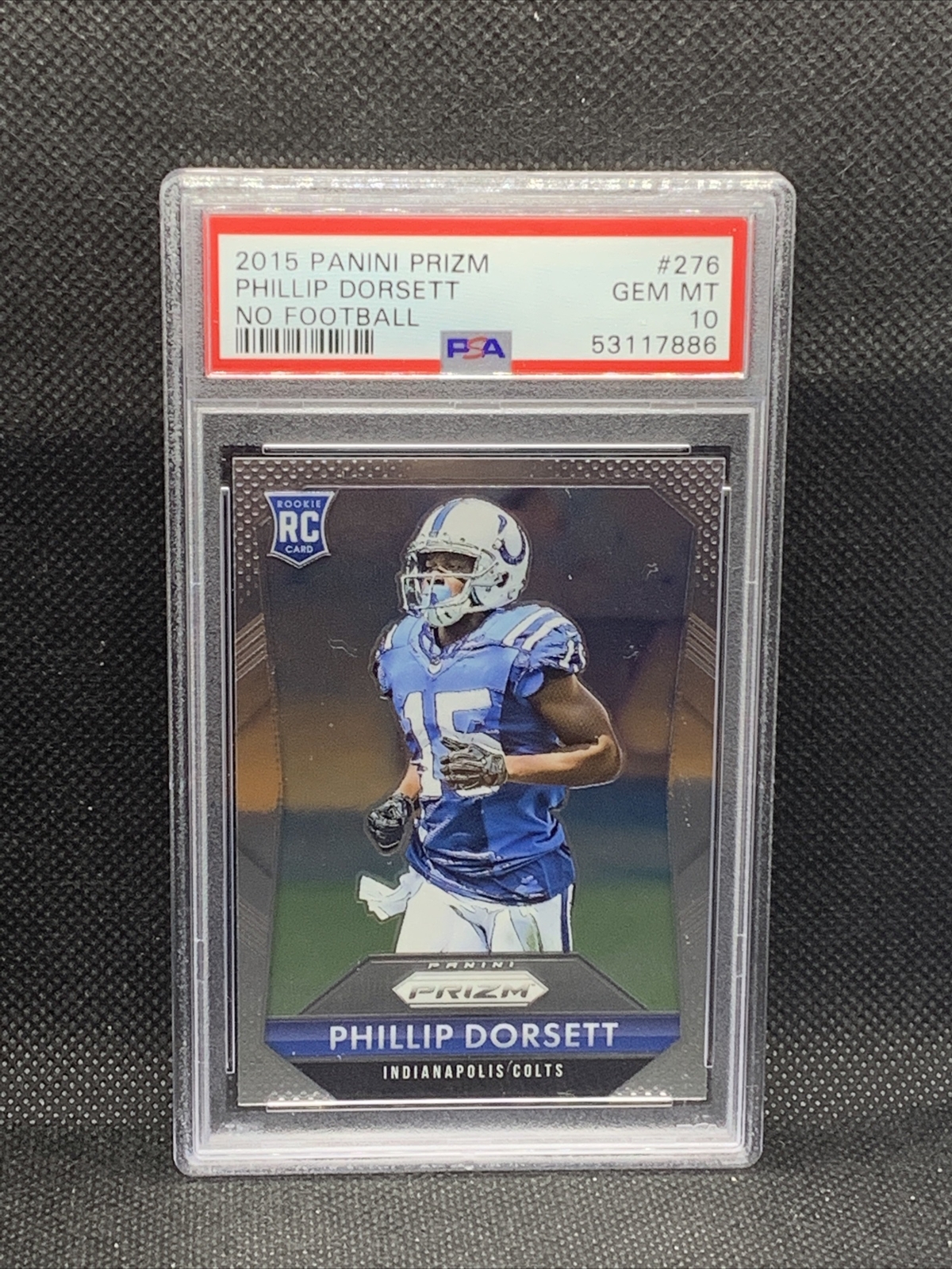 Phillip Dorsett Panini Prizm #276 No Football