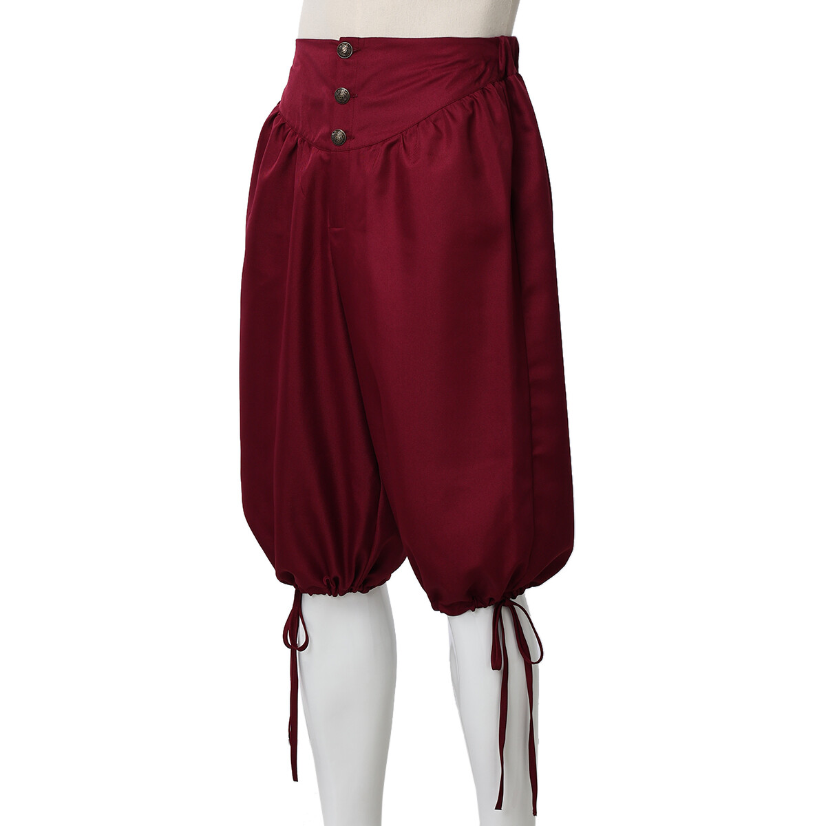 Mens Black Dress Pants BLESSUME Retro Colonial Pants Renaissance