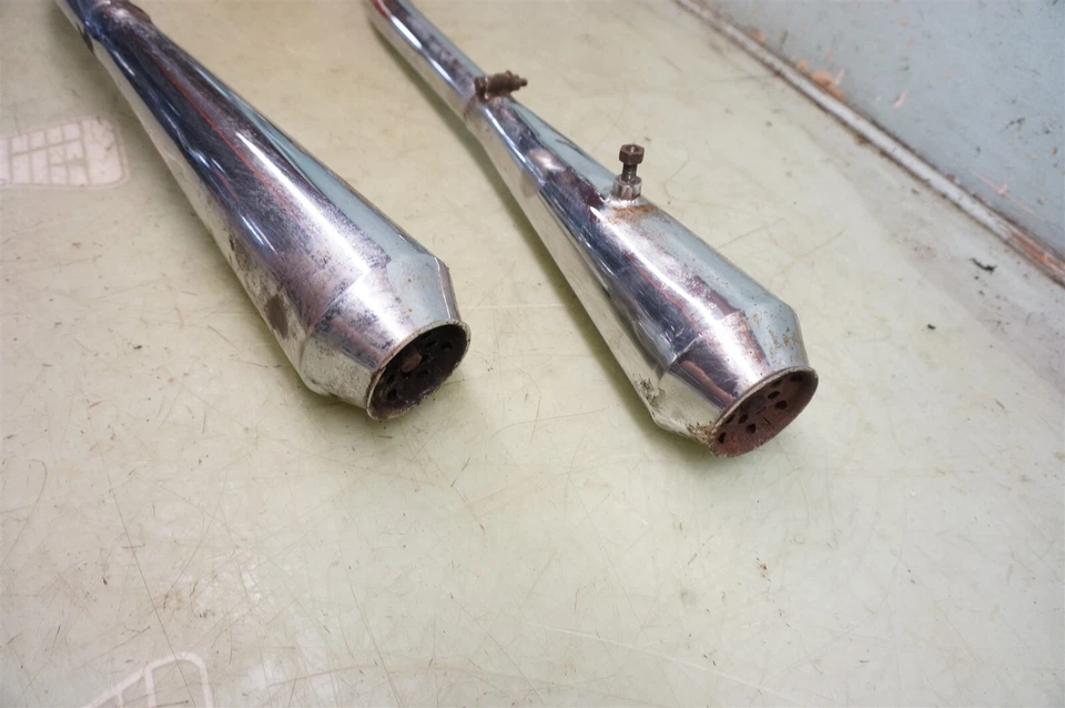 BSA A10R Super Rocket A10 A7 1962 unidad previa flash dorado *2635 tubos de escape  Foto 3 de 4