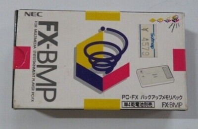 PC-FX Back up Memory Pack Boxed FX-BMP JAPAN Game RARE | eBay