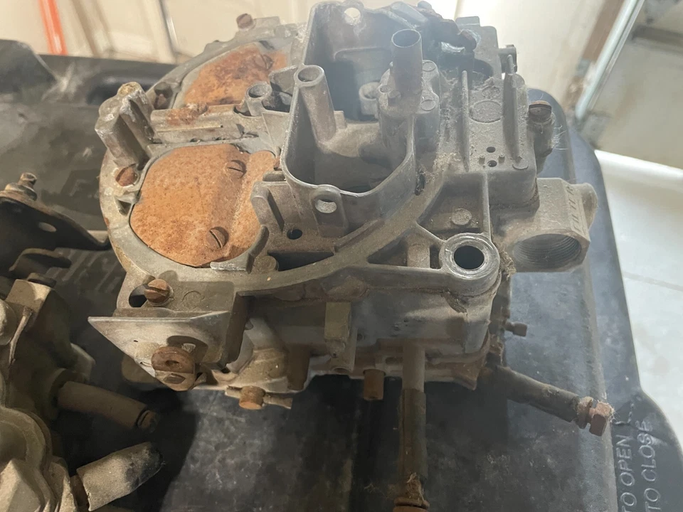 2 GM Qjet Carburetors - One good for rebuild, one for parts - Sale is for both - Image 4 of 4