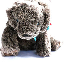 FRISBEE The Dog Weimaraner 2001 Ty Beanie Babies Plush