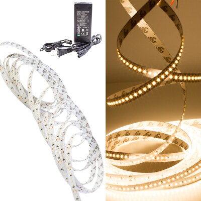 LEDUPDATES Showcase LED STRIP LIGHT 24V 90 CRI 3000K Warm White 2216 UL Power