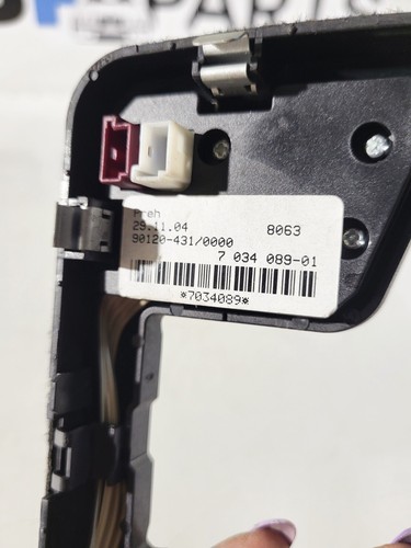 51167034089 BMW E60 E61 Cover, gear selecting lever, Shifter Selector Panel cov. - Picture 6 of 12