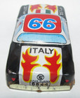 VERY NICE VINTAGE JAPAN TIN LITHO FRICTION #66 ITALY RALLY STOCK CAR TOY — photo 3
