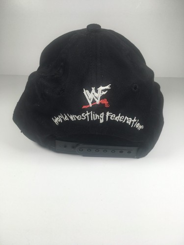 Vintage YOUTH WWF 1999 Promo Stone Cold Steve Austin Snapback Hat WWE 90s - Picture 4 of 8