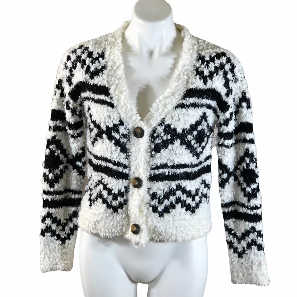Junior black top cardigan sweater