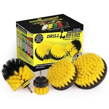 Shower Scrubber Cleaning Brush Set Nylon Power Brush Tile And Grout Bathroom Cle