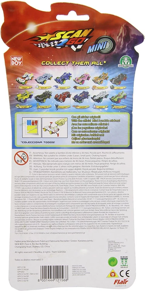 Escaneo 2 GB - 4262 - Vehículo en miniatura - Blister de 3 coches - 7 cm alea... - Imagen 2 de 3