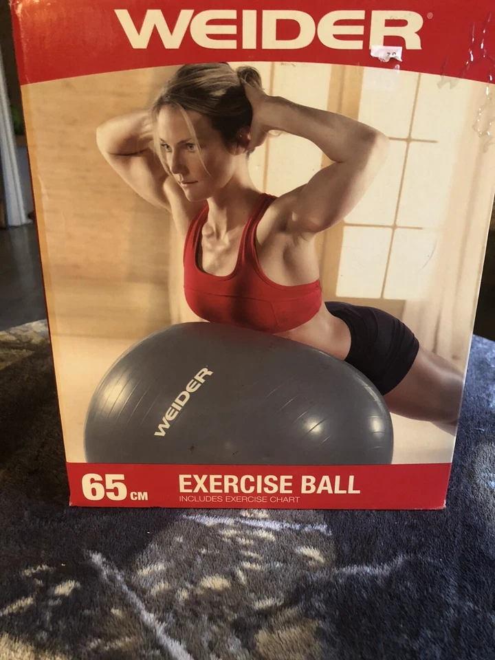Pelota de Ejercicio Weider Fitness 65cm La Caja Ha sido Abierta Foto 2 de 4