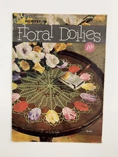 Coats and Clark "Floral Doilies" Book No 268  (1950) Crochet Vintage Crafts